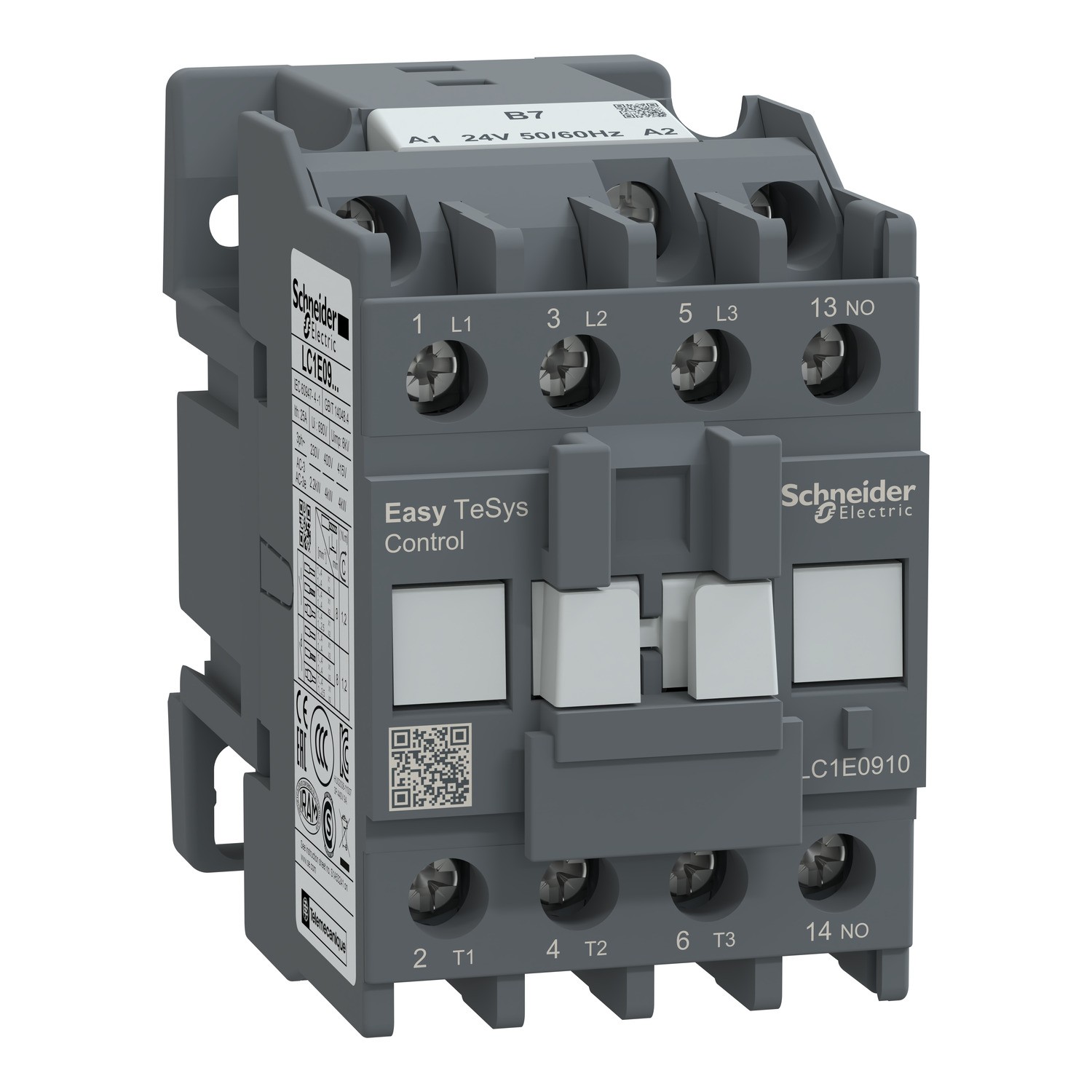 CONTACTOR 9A 24VCA EASY TESYS