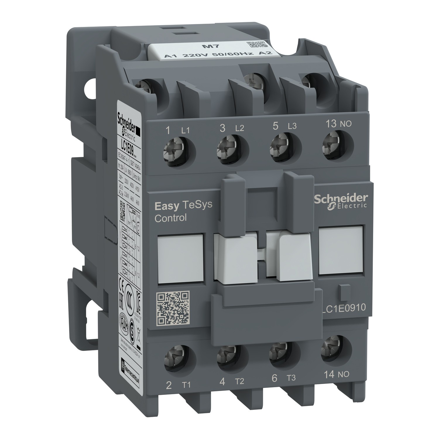CONTACTOR 9A 220VCA EASY TESYS