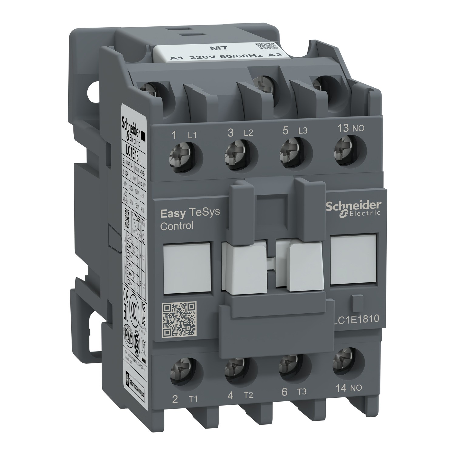 CONTACTOR 18A 220VCA EASY TESYS
